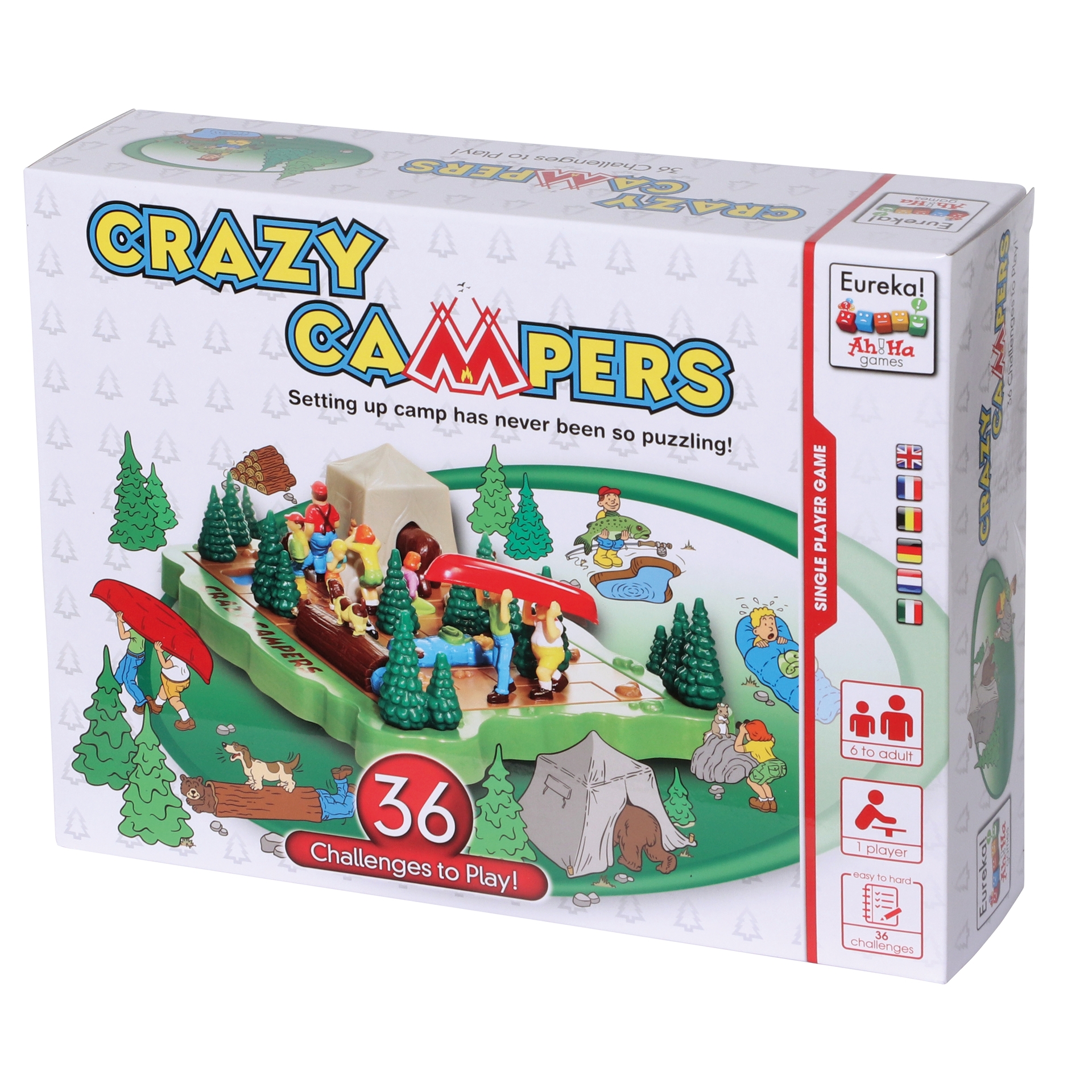 Eureka Puzzles - Ah!Ha Crazy Campers | Bartl GmbH