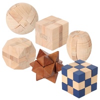 3D Wooden-Puzzle-Display (24 pcs.) 