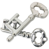 Metallpuzzle Schlüssel 