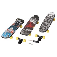 Finger-Skateboard 3er-Set sortiert