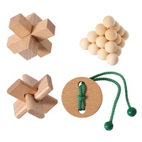 Wooden Puzzles Collection Junior (4 pcs) 