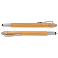 Kugelschreiber Bambus mit Touchscreen-Eingabestift 