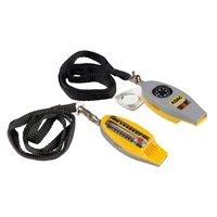 ADAC Signalpfeife, mit Lupe, Thermometer und Kompass