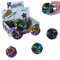 Mega-High Bounce Ball, D ca. 10 cm, Assorted 