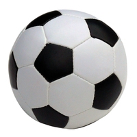 Soft-Ball 10cm Black - White 