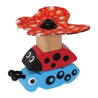 PINTOY Stacking Wood Set Small 