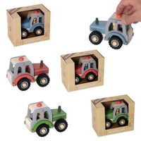 Wooden Tractor 