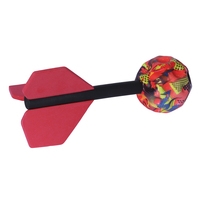 Mega-High Bounce Ball With Tail, Assorted 