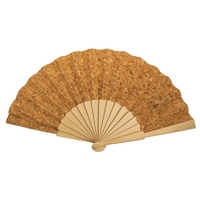 Wooden Fan with Cork 