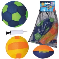 Meshball Set Including Pump (4pcs) 