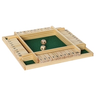 4 Player 1-10 Shut The Box 