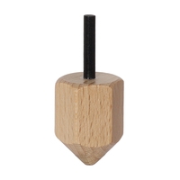 Dice Top Natural With Black Handle 