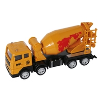 Construction Vehicle, Mixer, ca. 16,5 cm Friction Motion With Moveable Functions