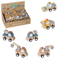 Wind Up Construction Vehicles, Assorted 