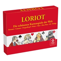 Rommé Loriot Card Game 