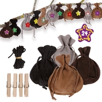 Adventskalender Set 1 - Wildleder sortiert 