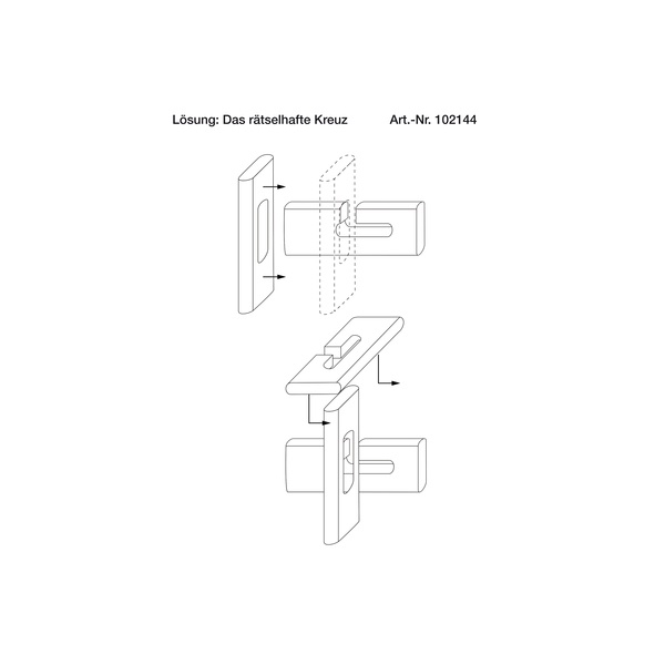 Puzzles - Das rätselhafte Kreuz | Bartl GmbH